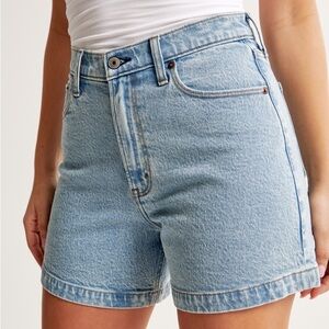 Abercrombie Curve Love High Rise Dad Short
